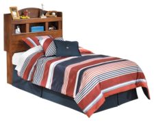 Barchan Twin Bookcase Headboard
