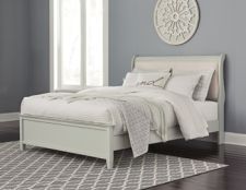 Jorstad Queen Upholstered Sleigh Headboard/Footboard