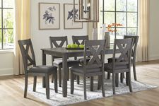 Caitbrook Dining Room Table and Chairs (Set of 7)