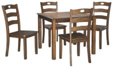 Hazelteen Dining Room Table and Chairs (Set of 5)