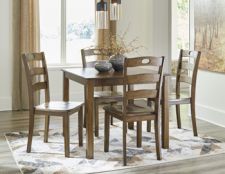 Hazelteen Dining Room Table and Chairs (Set of 5)