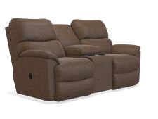 Trouper Reclining Loveseat w/ Console