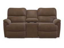 Trouper Reclining Loveseat w/ Console