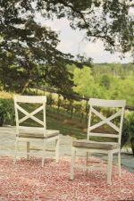Preston Bay Armless Chair with Cushion (Set of 2)