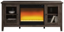 Arlenbry 60" TV Stand with Electric Fireplace